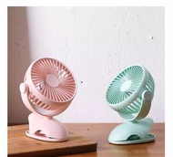 USB 充電 5 風扇葉高速迷你便攜式夾式風扇 bawckp USB Rechargeable 5 Blade High Speed Mini Portable Clip On Fan  風扇仔 充電