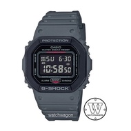 Casio G-Shock DW-5610SU-8 Digital Grey Resin Band Mens' Sports Watch Special Bi-Color Bezel  DW-5610