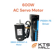 600W Power Servo Motor Maximum Speed 3000 RPM Torque 1.91 Nm