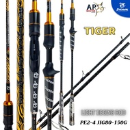 Pioneer TIGER jigging Rod 6 Feet 1 Piece Ml PE2-4 Jig80-150g Bet And Spinning