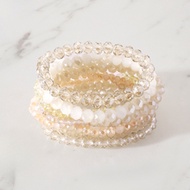 7pcs/Set Creative Crystal Rice Bead Bracelets