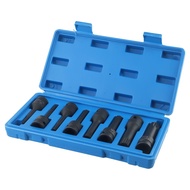 【9】8pcs Wrench Socket 12 Point for Torx /2 M5 to for M19 Socket Pneumatic Tool Bit
