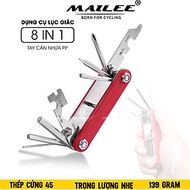 Lục Giác Sửa Chữa Xe Đạp Gấp Gọn Đa Năng 8 in 1 PP-81 chất liệu thép không gỉ với cán nhựa PP - Mai 