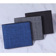 Men's Canvas Wallet/Plain Canvas Fabric Wallet