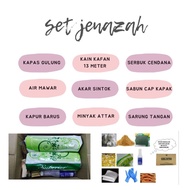 SET LENGKAP JENAZAH SET KELENGKAPAN JENAZAH HUSNUL KHOTIMAH SET ORANG MATI KAIN KAFAN 13 METER