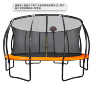 Diameter 4.88m Trampoline with net large indoor and outdoor square home bouncing bed commercial adul