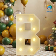 91.5cm Giant Letter LED Light A-Z Balloon Filling Box Giant Birthday Character Light Letter Large Ca