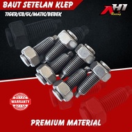 AH1 TIGER GL CB MATIC BEBEK UNIVERSAL VALVE ADJUSTMENT BOLT FOR AH1 RACING CRANKSHAFT
