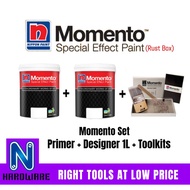 Nippon Paint Momento Set (Primer 1L + Designer Series Rust Box 1L + Toolkit)