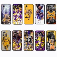 Soft black phone case for Xiaomi Redmi Note 12s 4G FG12 LeBron James casing Anti fall protective cov