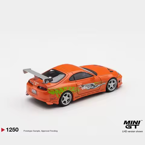 MINI GT 1:64 Toyota Supra Mazda RX7 Speed and Thrills Cast Alloy Car Model, Boys' Holiday Gift, Adul