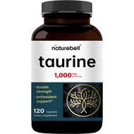 NatureBell Taurine | Essential Amino Acid Supplement – ​​Supports Heart Health
