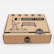 ACE HOCKEY Dryland Flooring Tiles for Hockey Training - 8-Pack Hockey Tiles (9.4 sqft) for Shooting,