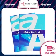 Genuine A5 size Double A paper, weight 70gsm, size 148mm x 210mm, equivalent to 1/2 A4 size