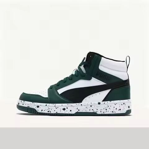Puma Rebound V6 Retro, Trendy, Stylish, Unique, Durable, and Comfortable High-Top Sneakers (Unisex) 