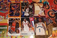 套裝 Tracy McGrady 6 Base 4 Team Foil Lot Panini Upper Deck Topps Fleer Skybox Mix NBA card ROCKETS RA