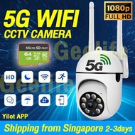 5G WIFI CCTV Camera Surveillance Camera Night Vision Full Color Automatic Human Tracking 4X Digital 