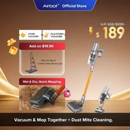 [ 2025 Upgrade ] Airbot Hypersonics Max Detect | 33000Pa Smart Vacuum Cleaner Auto Adjust Handheld C