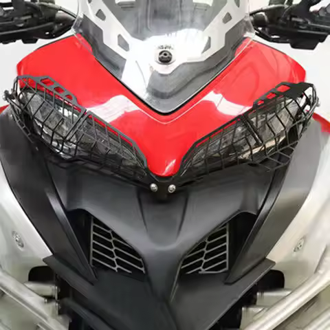 Headlight Protector Grille Guard Cover Protection Grill For Ducati MULTISTRADA 1260 1200 950 S D AIR