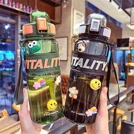 Women's Water Bottles Portable Water Cups Men Women Students Special High Capacity Plastic Bottles S