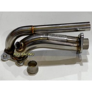 Daihatsu Mira L7 L9 ef 3 piston Down Pipe Downpipe Stainless Steel - 000679.052