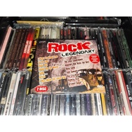 Cd Rock Legendary 2 Disc Queen Survivor Scorpions Deep Purple Van Hallen Toto Kiss Pink Floyd Yess B