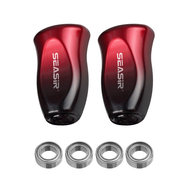 SEASIR ด้ามจับ Kenop Tarik DIY Baitcasting 4ชิ้น5ก. 33*20มม. ABS อุปกรณ์เสริมรอกตกปลาที่จับดัดแปลงสำ