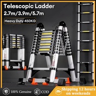 Tangga Lipat Heavy Duty Ladder Foldable Aluminium Telescopic Ladder 楼梯伸缩折叠家用