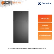 Electrolux 503L 700 Series Top Freezer Refrigerator ETM5002C-B AI AutoSense Inverter ETM5002CB Peti 