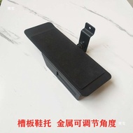 Metal Slot Shoe Rack Adjustable Sneaker Store Shoe Shelf Mall Shoe Bag Rack Wall-Mounted Shoe Displa