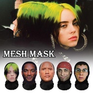 Realistic 3d Face Masks Cosplay Mask Full Face Hip Hop Balaclava Hood Hat Headgear For P8r5