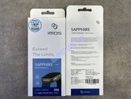 【全新行貨 門市現貨】IMOS Apple Watch Ultra (鏡面) 藍寶石金屬框手錶保護貼