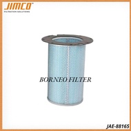 JAE-88165 Jimco Inner Air Air Filter JAE88165 P119168 P158670 1P7360 1P-7360 AF876 PA2359 A5502 A-55