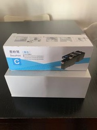 Fuji  xerox docuprint cp105b 黑色和藍色碳粉盒
