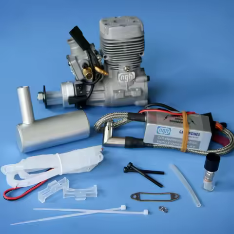 Upgraded NGH GT9-Pro GT09 9CC 2-Stroke Gas/ Petrol Engine for RC Model Airplane