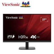 ViewSonic VA2708-4K-MHD 27" 4K UHD IPS HDR10 60Hz Flat Built-in Speakers Monitor ( HDMI, DP, 3 Yrs W