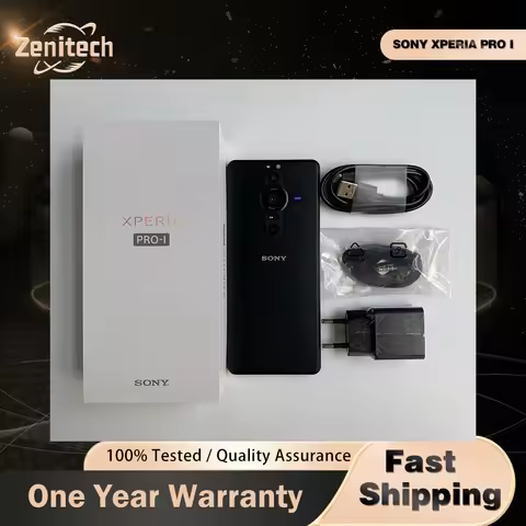 98% new Sony Xperia Pro I XQ-BE72 5G Mobile Phone Pro1 512GB Dual SIM NFC 6.5'' 12MP+8MP Snapdragon 