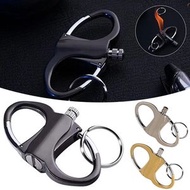 屯團百貨 - 金屬鑰匙扣火柴煤油打火機 金色