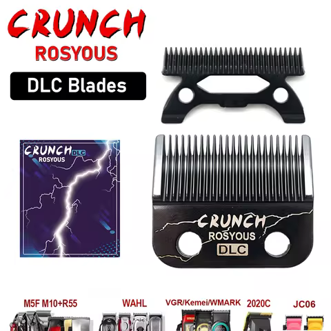 ROSYOUS Professional hair clipper Original replaceable Crunch blade for BRD 106 FA1C M3C WMARK X1、20