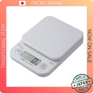 【From Japan】Tanita Cooking Scale — Measures up to 2 kg in 1 g Increments, White KF-200 WH — Kitchen 