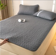 หมวดหมู่ A วัสดุสำหรับแม่และเด็ก👶ผ้าปูที่นอนกันน้ำ ผ้าปูที่นอน ผ้าปูเตียงยางพารา ขนาด 5ฟุต/6ฟุต กันน