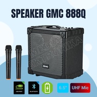 GMC SPEAKER 888Q MULTIMEDIA BLUETOOTH + 2 WIRELESS MIC