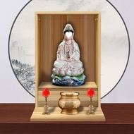 Buddha Statue Buddha Cabinet Cabinet Altar Home Altar Table Guanyin Guanyin Bodhisattva Wall-Mounted