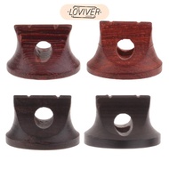 [Loviver] Solid Wood Erhu Bridge with Bottom Hole for Chinese Violin Fiddle Erhu Parts