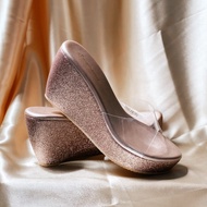 Wedges Gritter kaca Wedges 7cm
