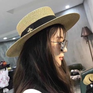 Ladies Sun Fedora Hats Small Bee Shiny Straw Hat