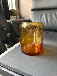 Harrods UK LSA dapple vase 茶色花樽花瓶英國
