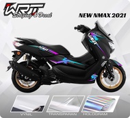 Striping NMAX NEW-Stiker Decal Nmax 2021 Rainbow