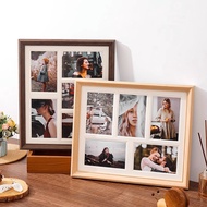 Collage Picture Frame, 4x6 Collage Picture Frame, Displays Five 4x6 inch Photos, Wall Decor Wall Han