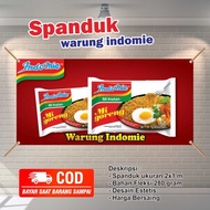 Bisa COD, Chek Dulu Spanduk / Banner / MMT / Invitation / Backdrop warung indomie warung sarimie ind